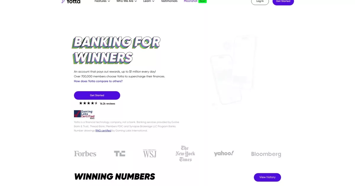 Yotta | Banking For Winners