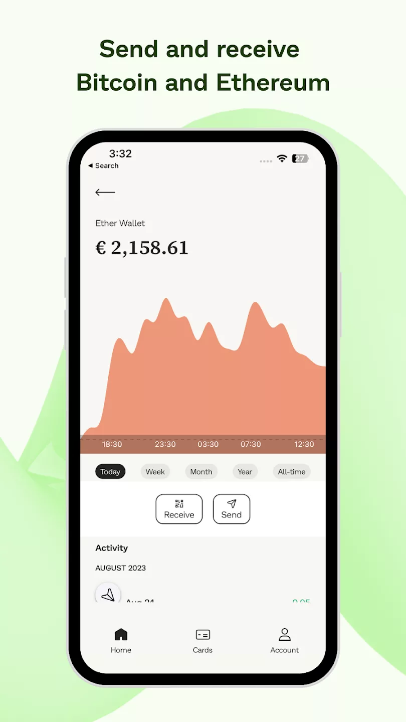 Bitwala screenshot 2