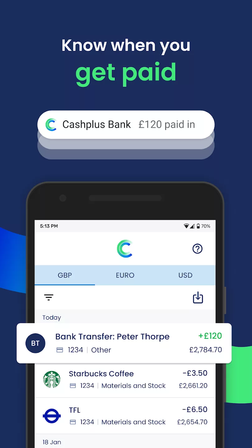 Cashplus screenshot 5