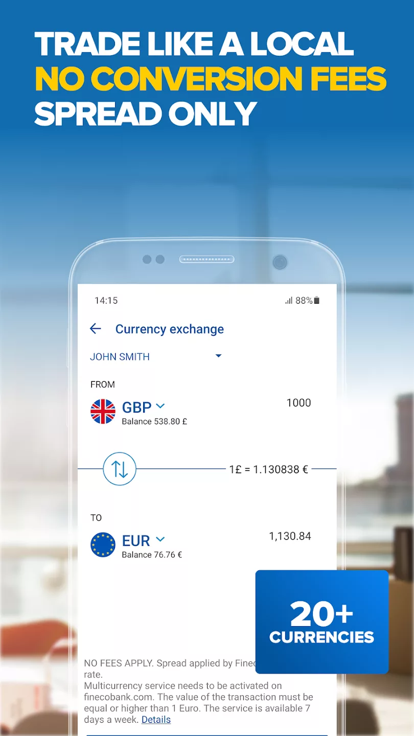 Fineco bank screenshot 3