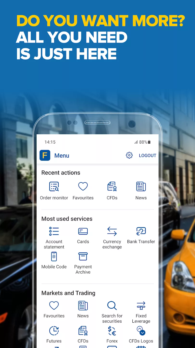 Fineco bank screenshot 6