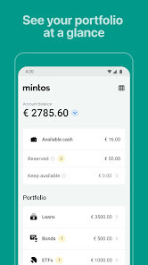 Mintos screenshot 1