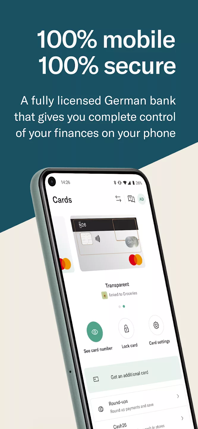 N26 screenshot 2