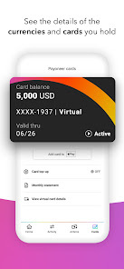 Payoneer screenshot 3